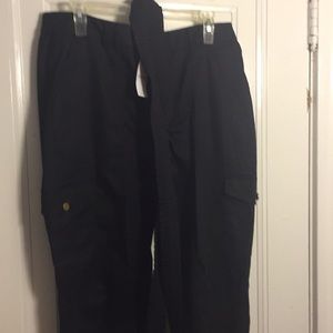 Black jogger slacks